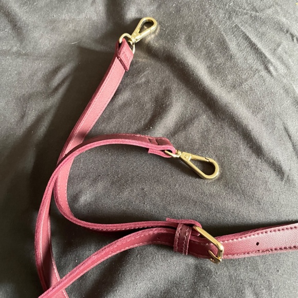 Maroon Rachel Zoe Large Purse (BNWT) - Picture 5 of 12